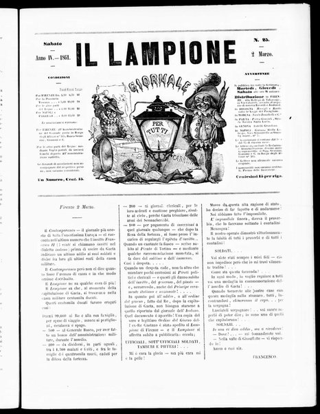 Il lampione : giornale per tutti