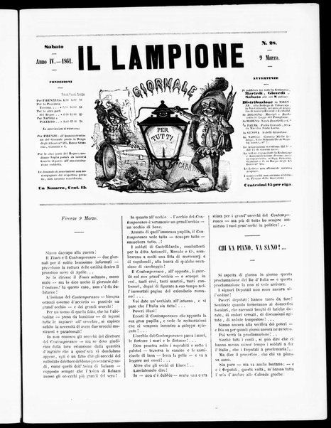 Il lampione : giornale per tutti