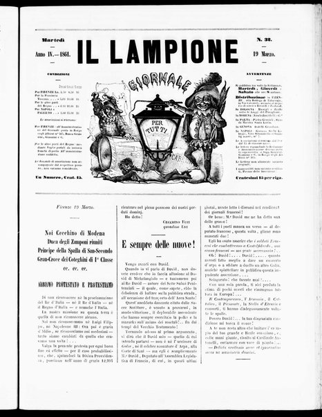 Il lampione : giornale per tutti