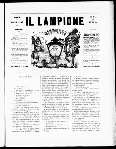 Il lampione : giornale per tutti