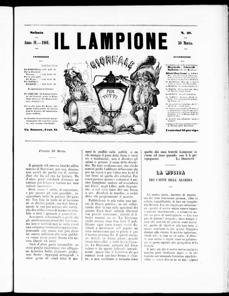 Il lampione : giornale per tutti