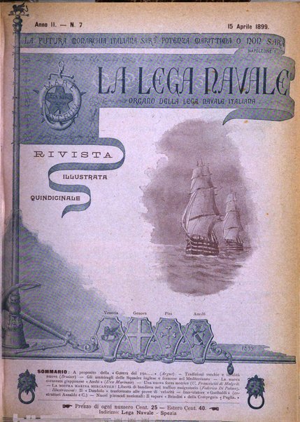 La lega navale rivista quindicinale illustrata