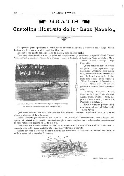 La lega navale rivista quindicinale illustrata