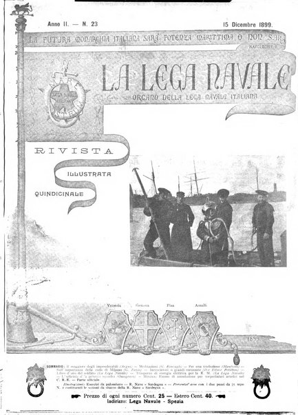 La lega navale rivista quindicinale illustrata