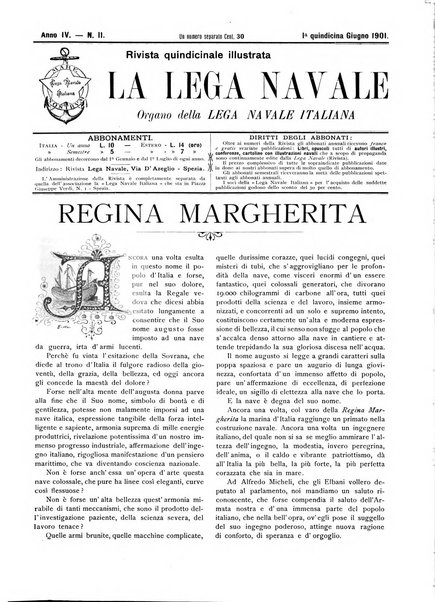 La lega navale rivista quindicinale illustrata