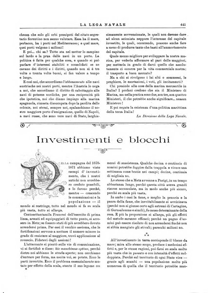 La lega navale rivista quindicinale illustrata