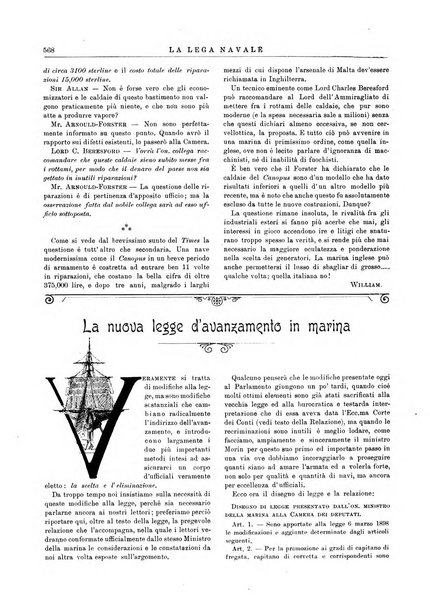 La lega navale rivista quindicinale illustrata