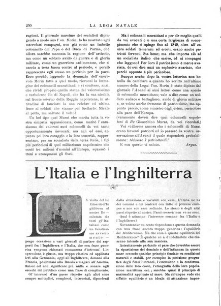 La lega navale rivista quindicinale illustrata