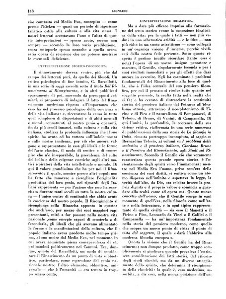 Leonardo rassegna mensile della coltura italiana