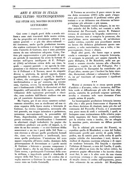 Leonardo rassegna mensile della coltura italiana