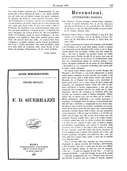 Leonardo rassegna mensile della coltura italiana