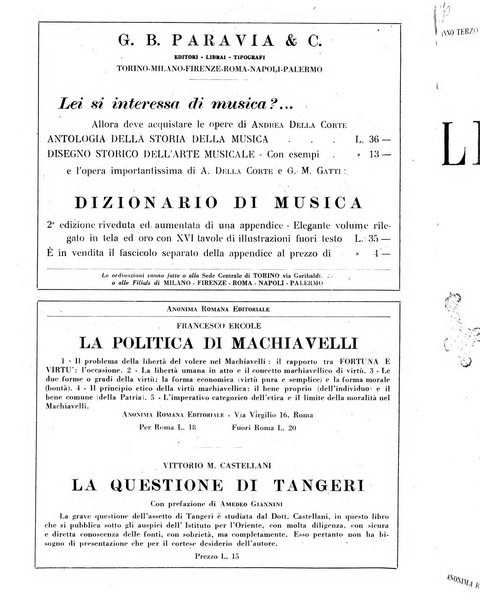 Leonardo rassegna mensile della coltura italiana