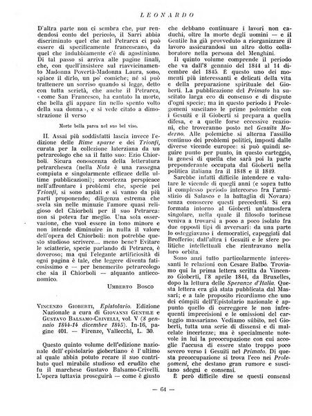 Leonardo rassegna mensile della coltura italiana