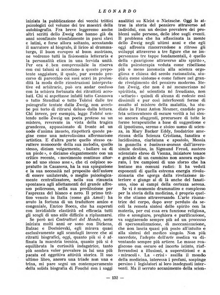 Leonardo rassegna mensile della coltura italiana