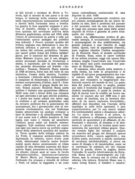 Leonardo rassegna mensile della coltura italiana