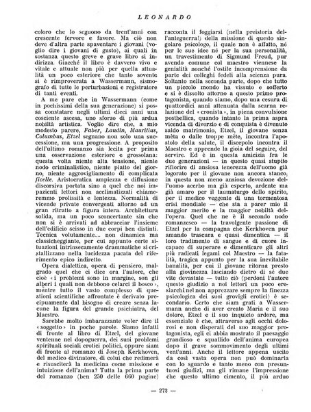 Leonardo rassegna mensile della coltura italiana