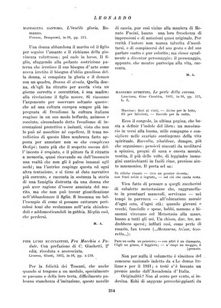 Leonardo rassegna mensile della coltura italiana