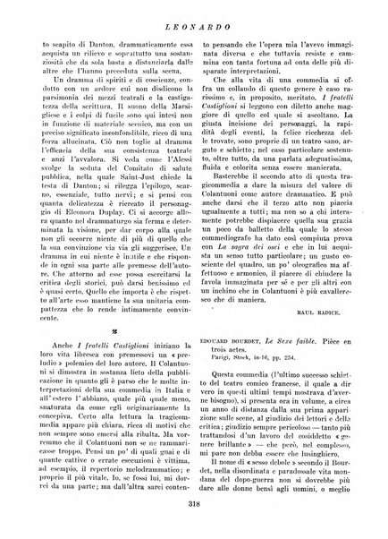 Leonardo rassegna mensile della coltura italiana