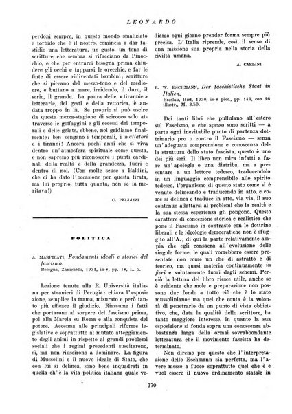 Leonardo rassegna mensile della coltura italiana