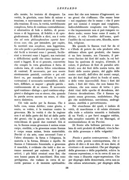 Leonardo rassegna mensile della coltura italiana