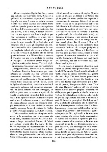 Leonardo rassegna mensile della coltura italiana