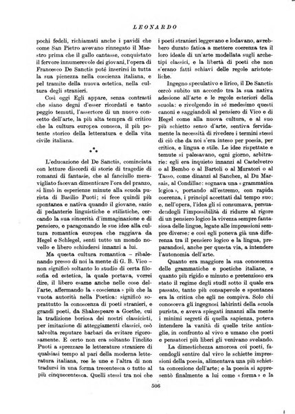 Leonardo rassegna mensile della coltura italiana