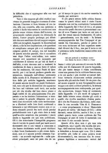 Leonardo rassegna mensile della coltura italiana