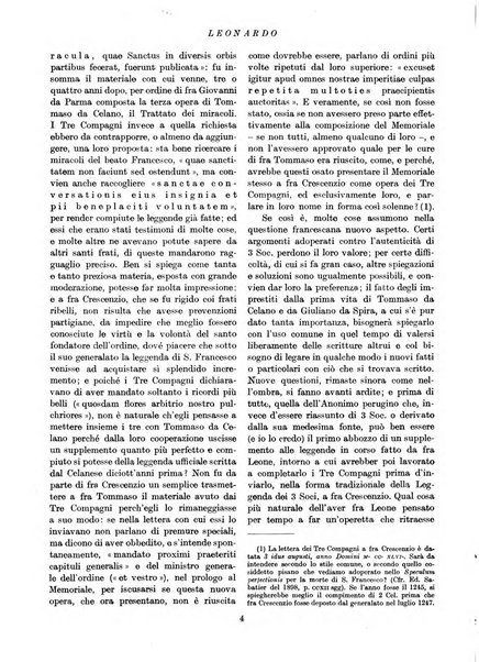 Leonardo rassegna mensile della coltura italiana