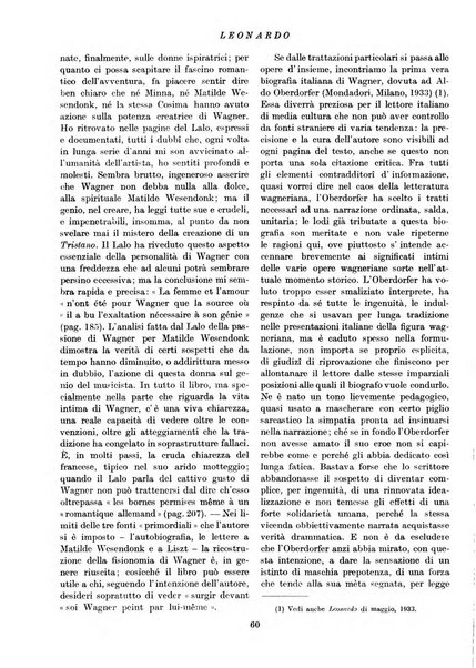 Leonardo rassegna mensile della coltura italiana