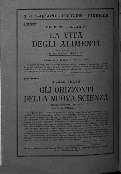 Leonardo rassegna mensile della coltura italiana