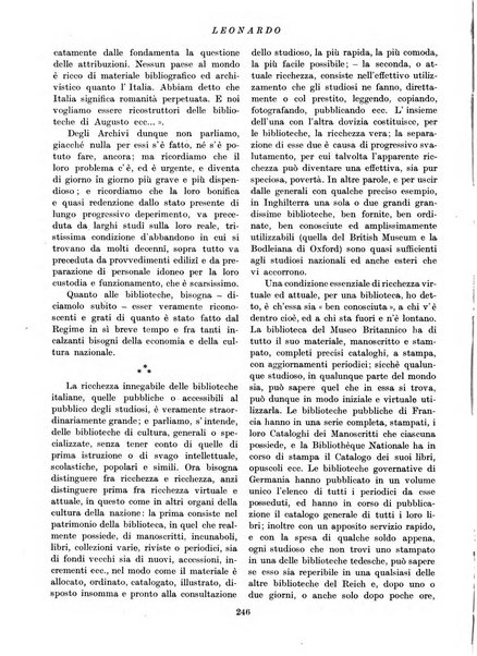 Leonardo rassegna mensile della coltura italiana