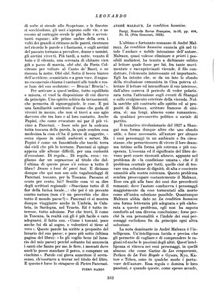 Leonardo rassegna mensile della coltura italiana