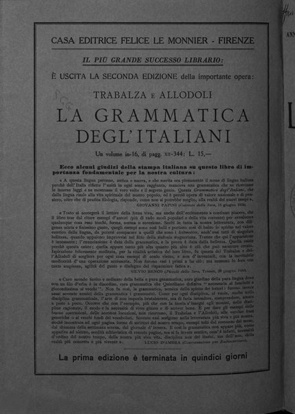 Leonardo rassegna mensile della coltura italiana