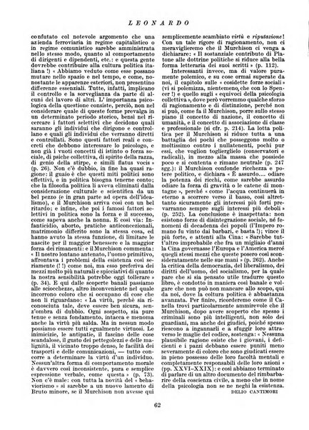 Leonardo rassegna mensile della coltura italiana