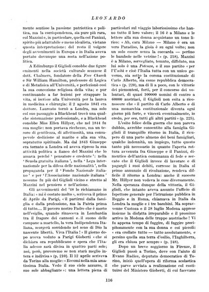 Leonardo rassegna mensile della coltura italiana