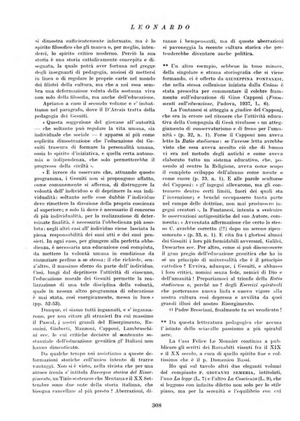 Leonardo rassegna mensile della coltura italiana