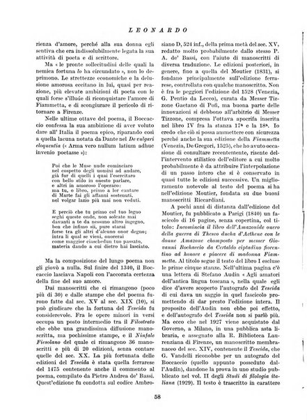 Leonardo rassegna mensile della coltura italiana