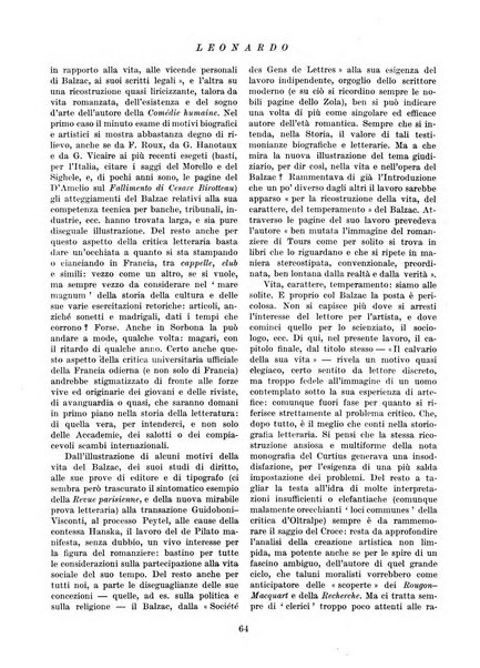 Leonardo rassegna mensile della coltura italiana