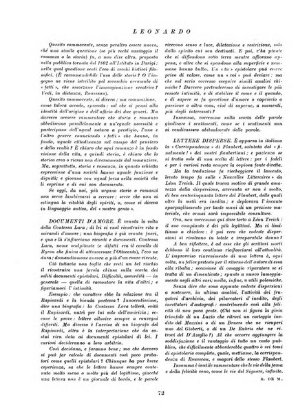 Leonardo rassegna mensile della coltura italiana