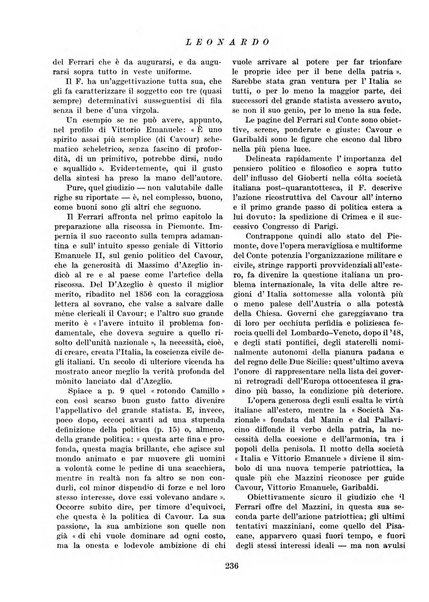 Leonardo rassegna mensile della coltura italiana