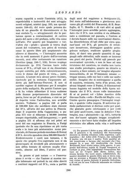 Leonardo rassegna mensile della coltura italiana