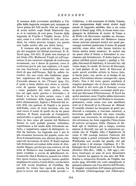 Leonardo rassegna mensile della coltura italiana