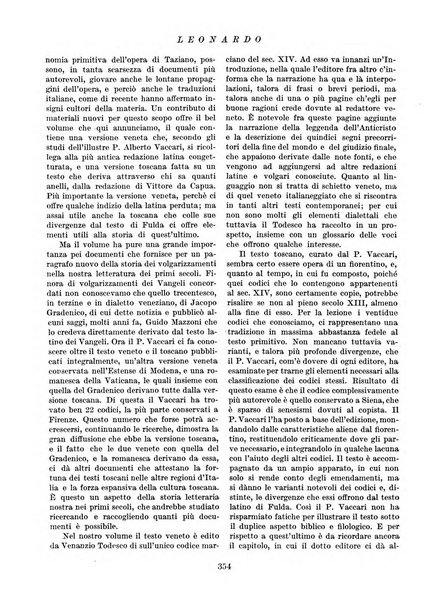 Leonardo rassegna mensile della coltura italiana