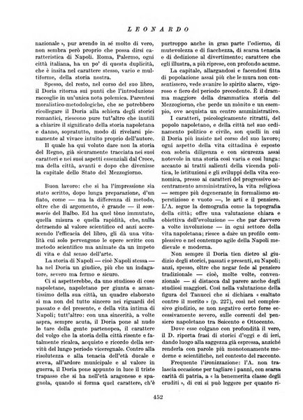 Leonardo rassegna mensile della coltura italiana