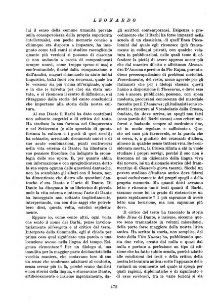 Leonardo rassegna mensile della coltura italiana