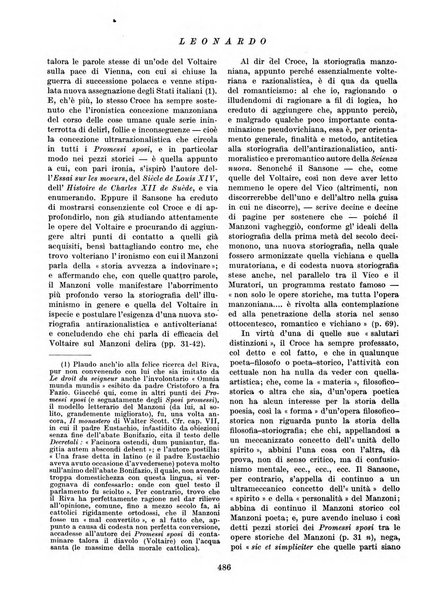 Leonardo rassegna mensile della coltura italiana