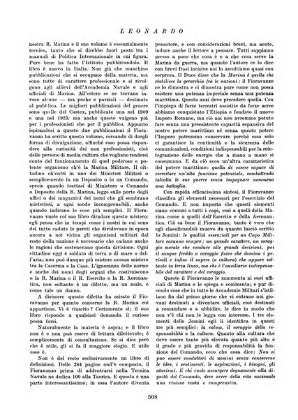 Leonardo rassegna mensile della coltura italiana