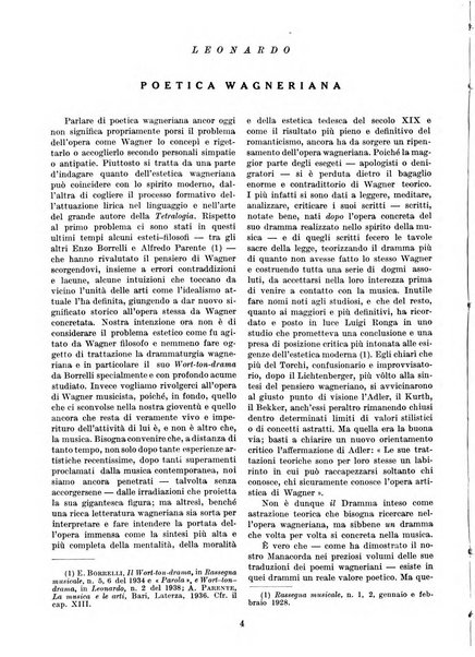 Leonardo rassegna mensile della coltura italiana