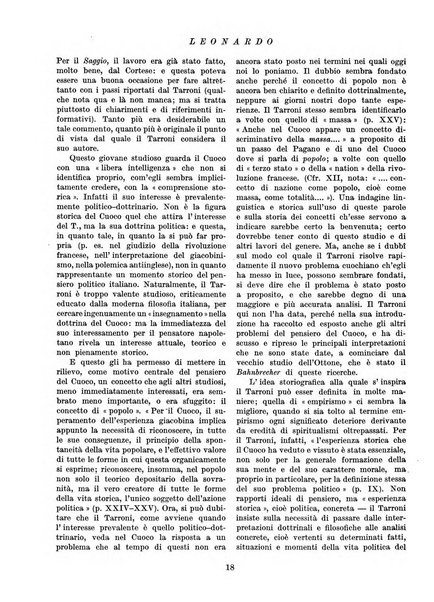 Leonardo rassegna mensile della coltura italiana