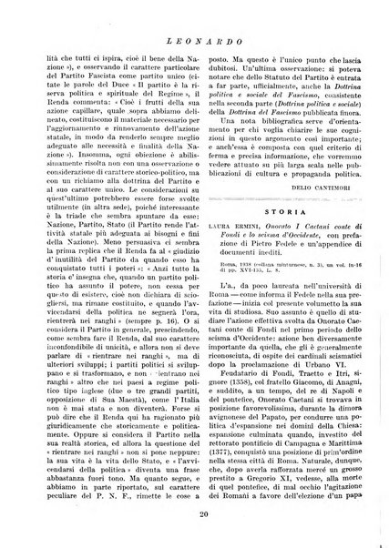 Leonardo rassegna mensile della coltura italiana